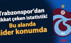 Trabzonspor'dan Dikkat Çeken İstatistik! Süper Lig'de Beraberlikte Lider