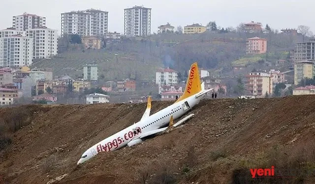 Trabzon’da Pistten Çıkan Uçağın Pilotları İçin Tutukluluğa Devam Kararı