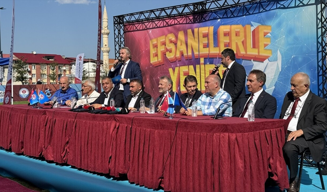 Trabzon'da "Efsanelerle Yeniden Futbol Turnuvası" başlıyor: Filistin için dayanışma turnuvası