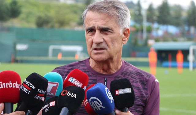 Şenol Güneş Hatayspor maçı öncesi açıkladı: Kazanmak istemeyen Trabzonspor'un sahada işi yok