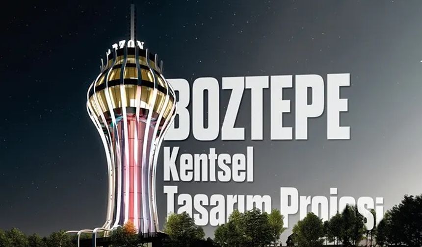 AK Parti Ortahisar Belediye Başkan Adayı Ergin Aydın'ın Boztepe projesi dikkat çekti