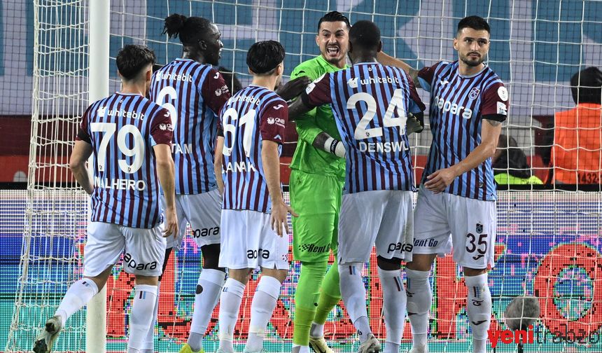 Trabzonspor Savunma Performansıyla Göz Dolduruyor! Kalesini Kapatıyor!