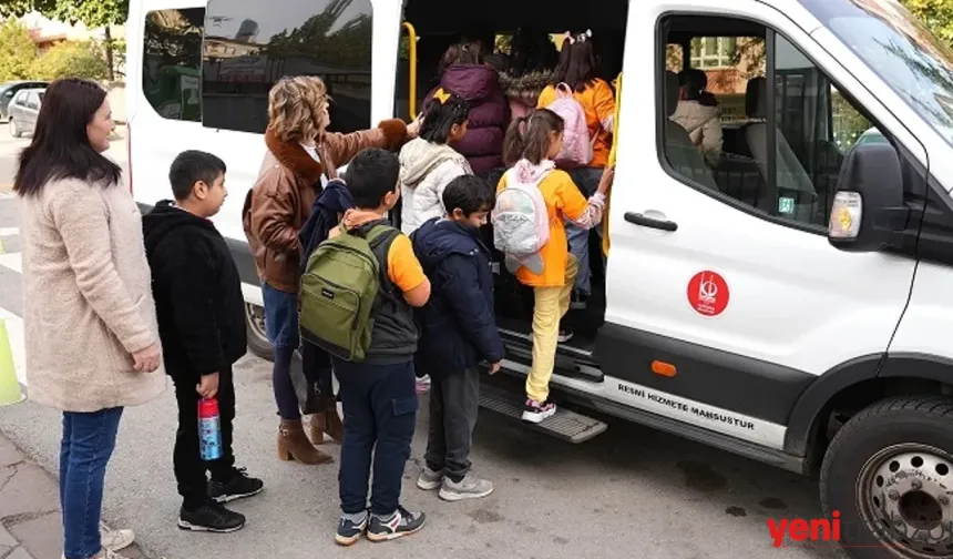 Keçiören Belediyesi'nden Öğrencilere Ücretsiz Servis Desteği