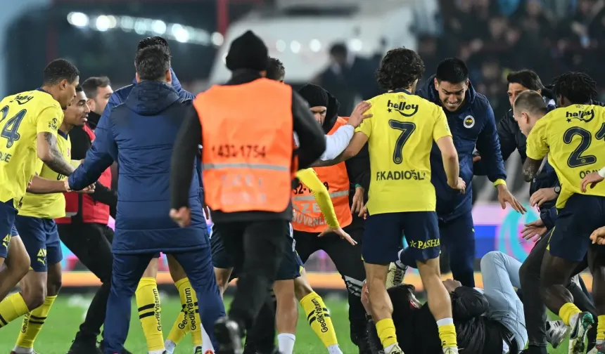 Trabzonspor - Fenerbahçe Maçındaki Olaylar İçin Yeni Karar! Savcılıktan 4 Uzlaştırma ve 3 Takipsizlik Kararı